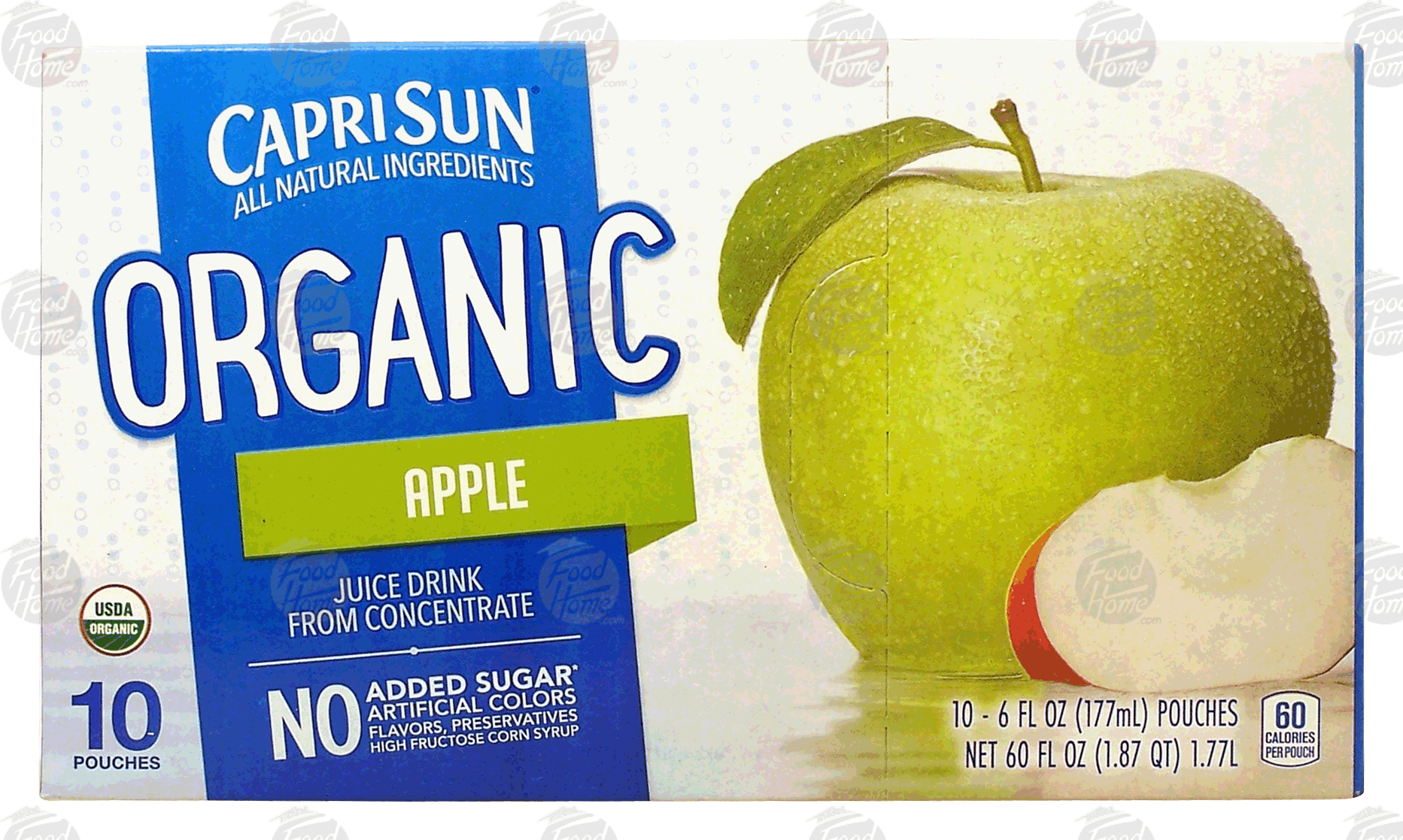 CapriSun Organic apple juice drink, 10-pouches Full-Size Picture